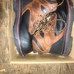 mens safety toe work boot